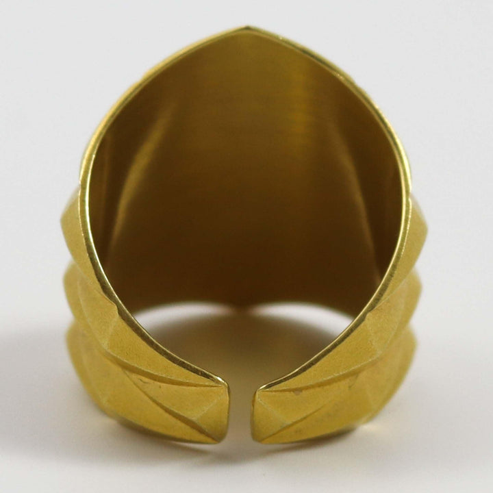 Gold Diamond Peak Ring by Maria Samora - Garland's