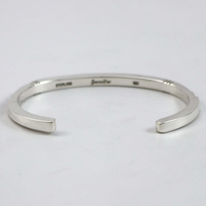 Gold on Silver Cuff by Jennifer Curtis - Garland's