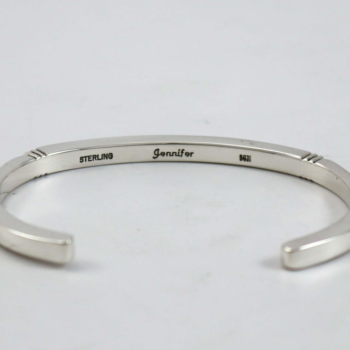 Gold on Silver Cuff by Jennifer Curtis - Garland's