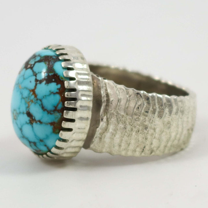 Hidden Valley Turquoise Ring by Alvin Yellowhorse - Garland's