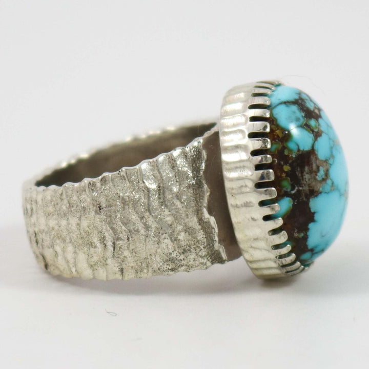 Hidden Valley Turquoise Ring by Alvin Yellowhorse - Garland's