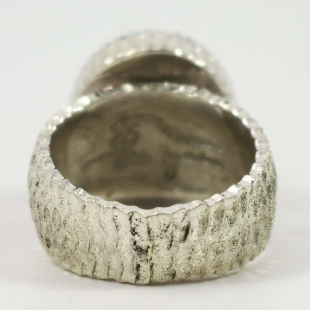 Hidden Valley Turquoise Ring by Alvin Yellowhorse - Garland's