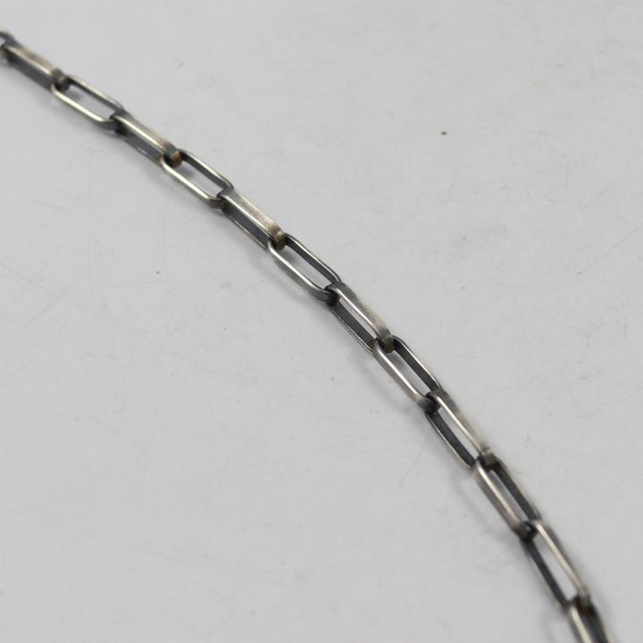 Hopi Chain Necklace (14ga., 24") by Loren Kootswatewa - Garland's