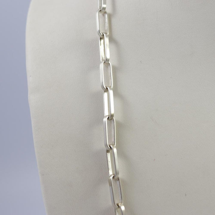 Hopi Chain Necklace (16ga., 24") by Loren Kootswatewa - Garland's