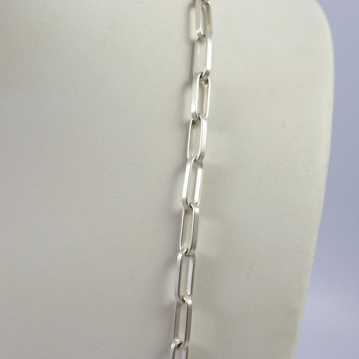 Hopi Chain Necklace (16ga., 24") by Loren Kootswatewa - Garland's