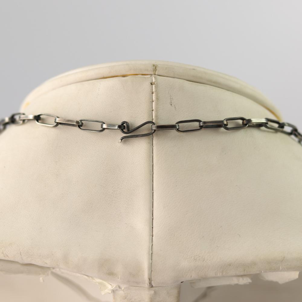 Hopi Chain Necklace (18ga., 22") by Loren Kootswatewa - Garland's
