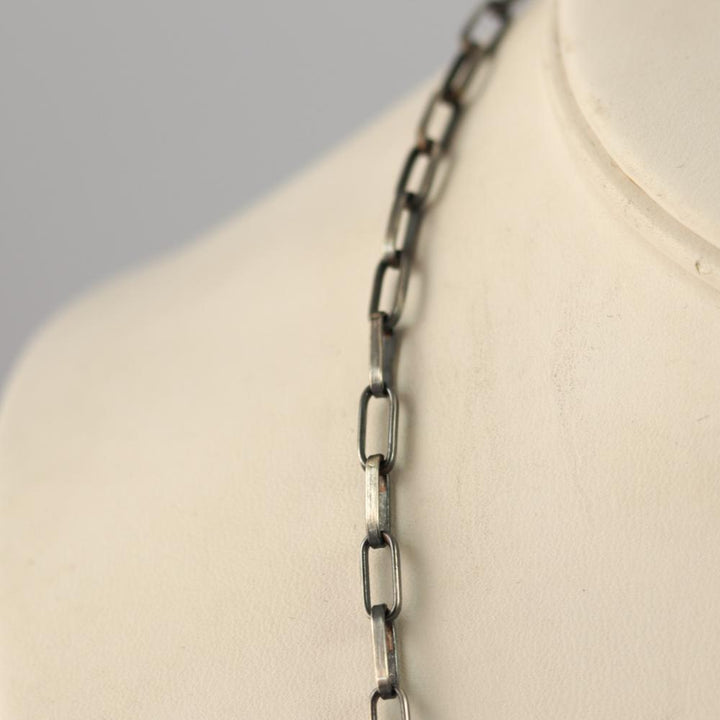 Hopi Chain Necklace (18ga., 22") by Loren Kootswatewa - Garland's
