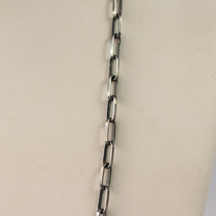Hopi Chain Necklace (18ga., 22") by Loren Kootswatewa - Garland's