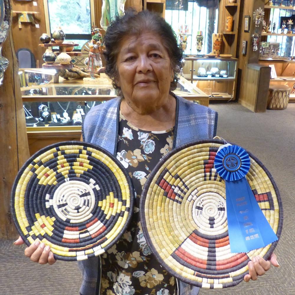 Hopi Coil Plaque by Beatrice Dawahoya - Garland's