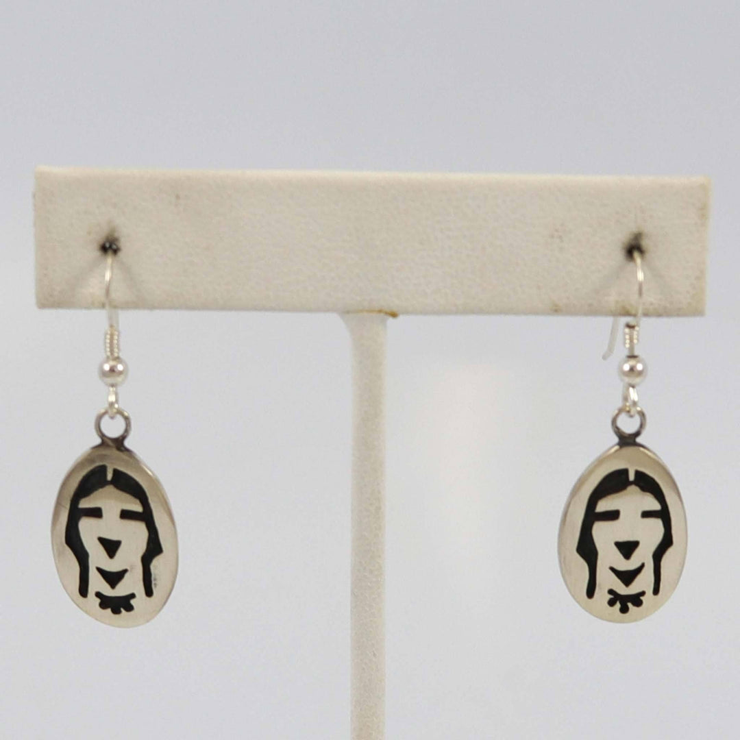 Hopi Maiden Earrings by Ambrose Namoki - Garland's