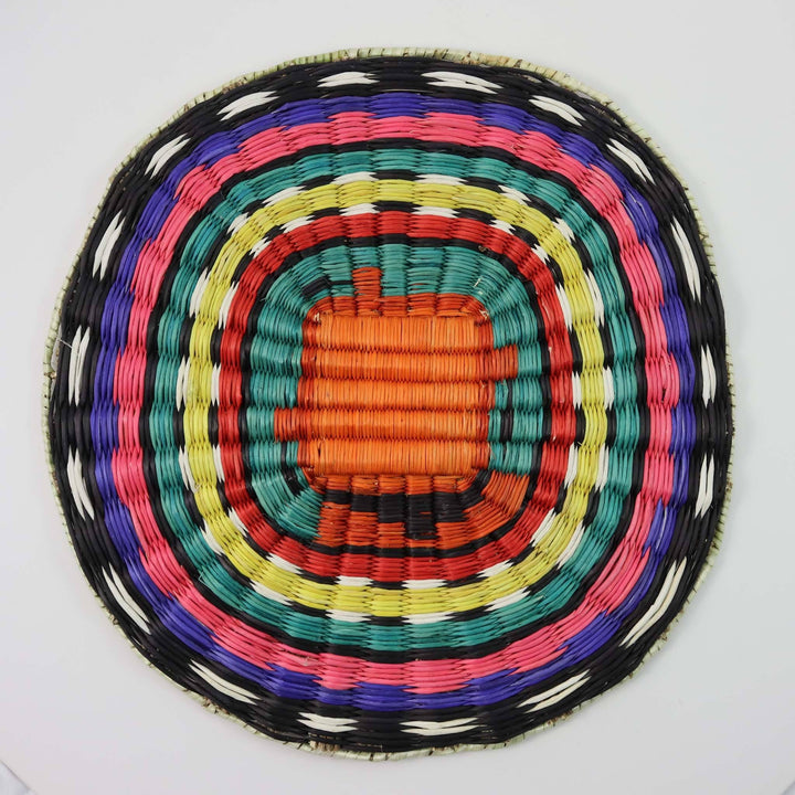 Hopi Wicker Plaque by Dorleen Gashweseoma - Garland's