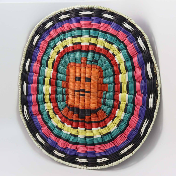 Hopi Wicker Plaque by Dorleen Gashweseoma - Garland's