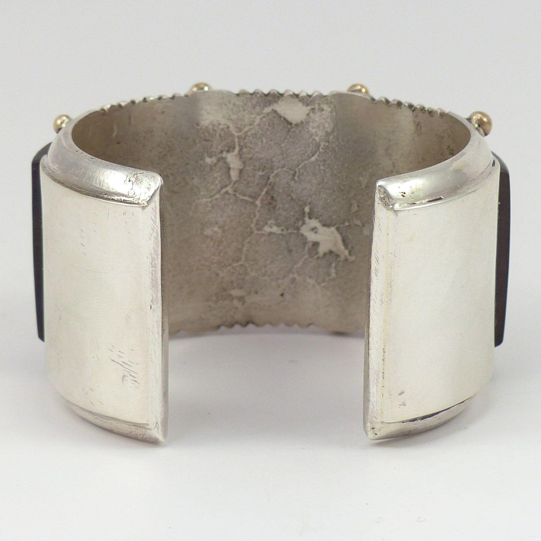 Inlay Morenci Turquoise Cuff by Edison Cummings - Garland's