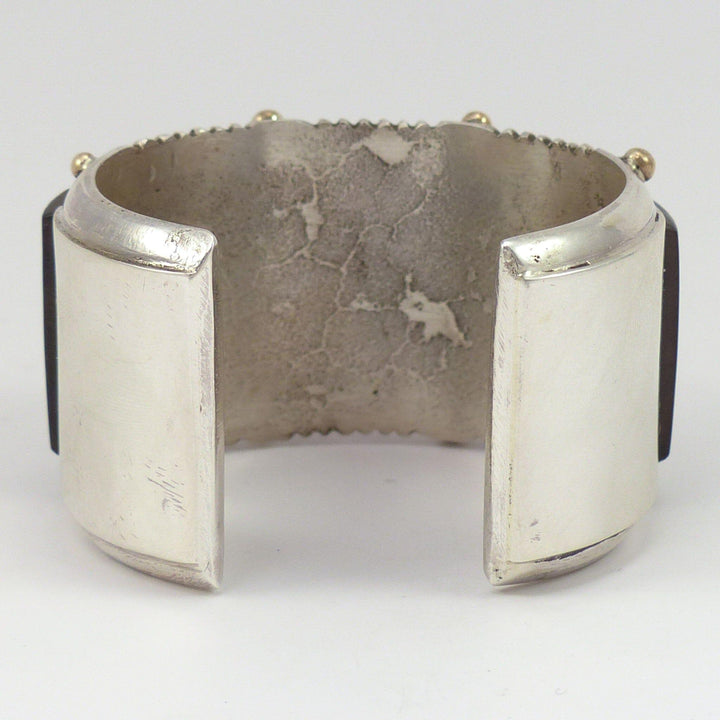Inlay Morenci Turquoise Cuff by Edison Cummings - Garland's