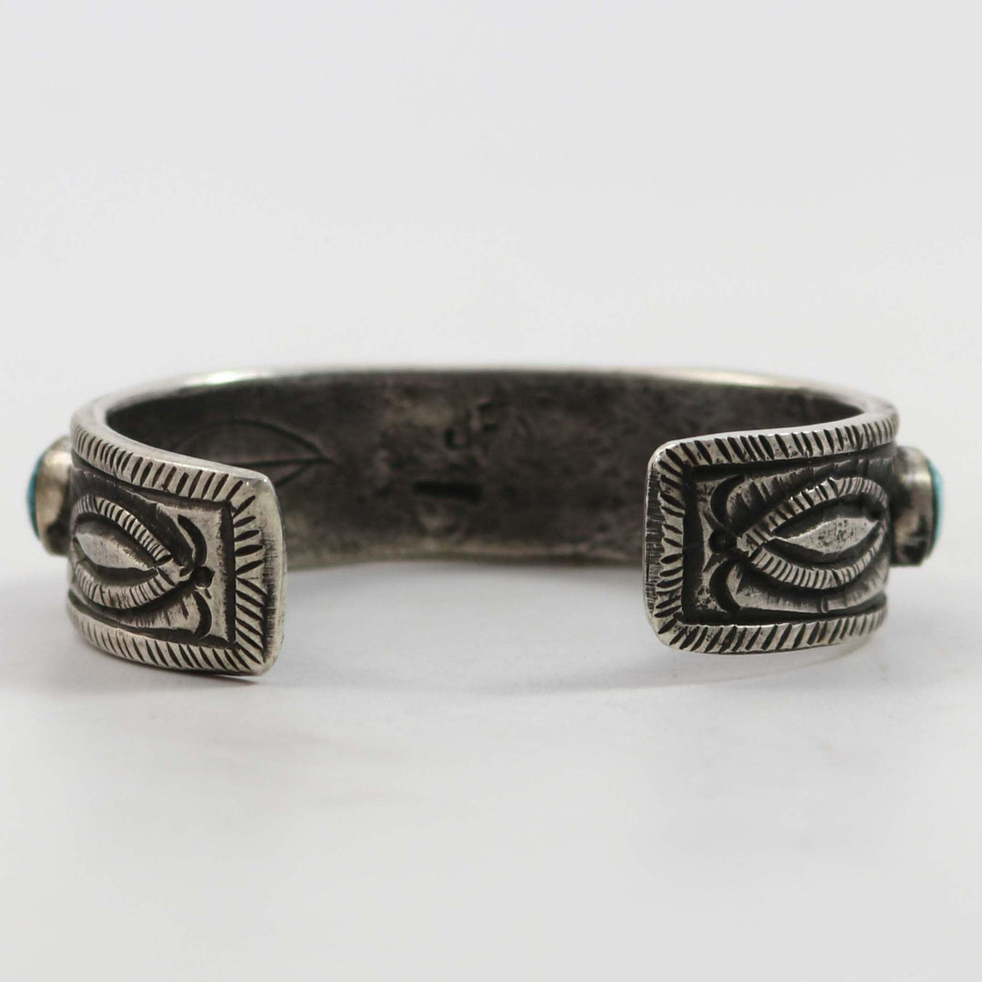 Kingman Turquoise Cuff by Jock Favour - Garland's