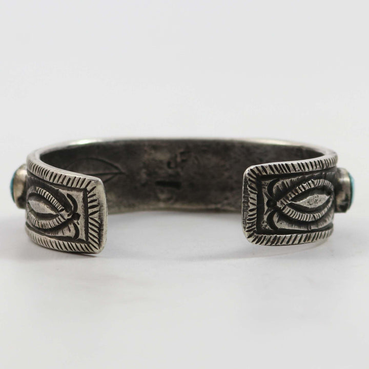 Kingman Turquoise Cuff by Jock Favour - Garland's