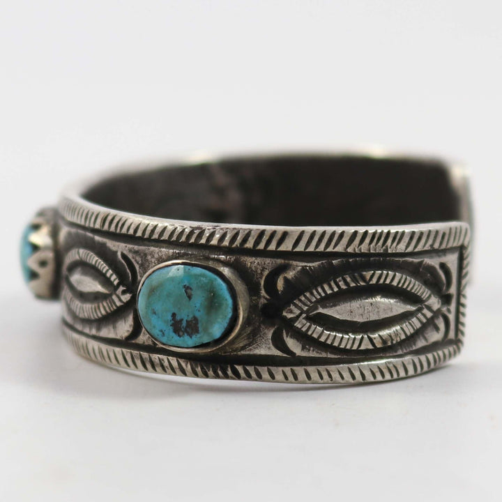 Kingman Turquoise Cuff by Jock Favour - Garland's