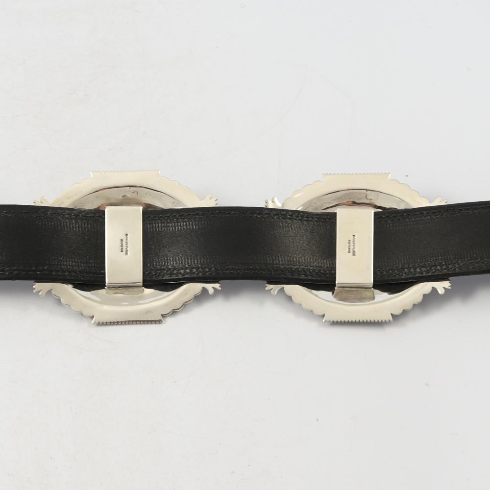 Morenci Turquoise Concha Belt by Ron Bedonie - Garland's