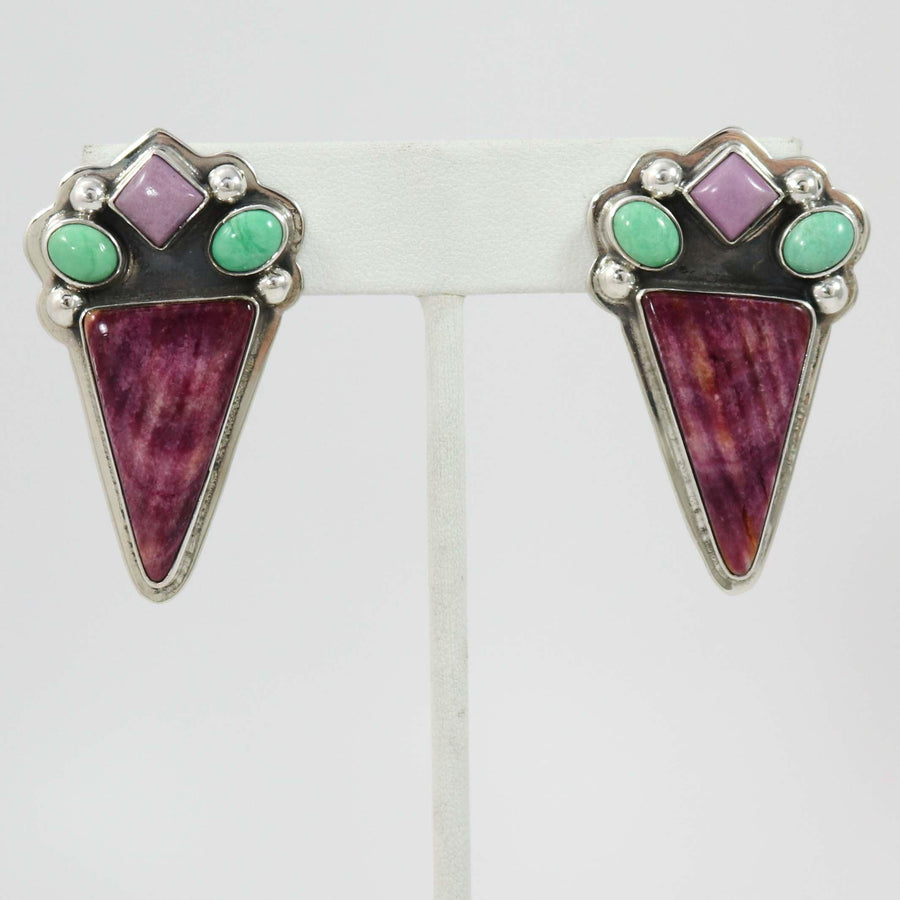 Multi-Stone Earrings by Noah Pfeffer - Garland's