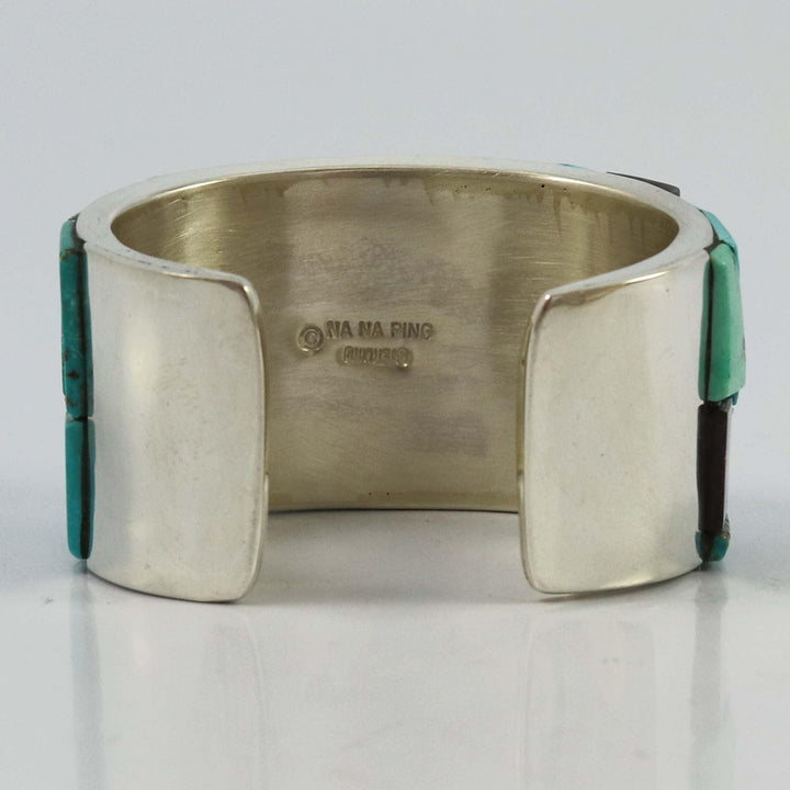 Multi-Stone Inlay Cuff by Na Na Ping - Garland's