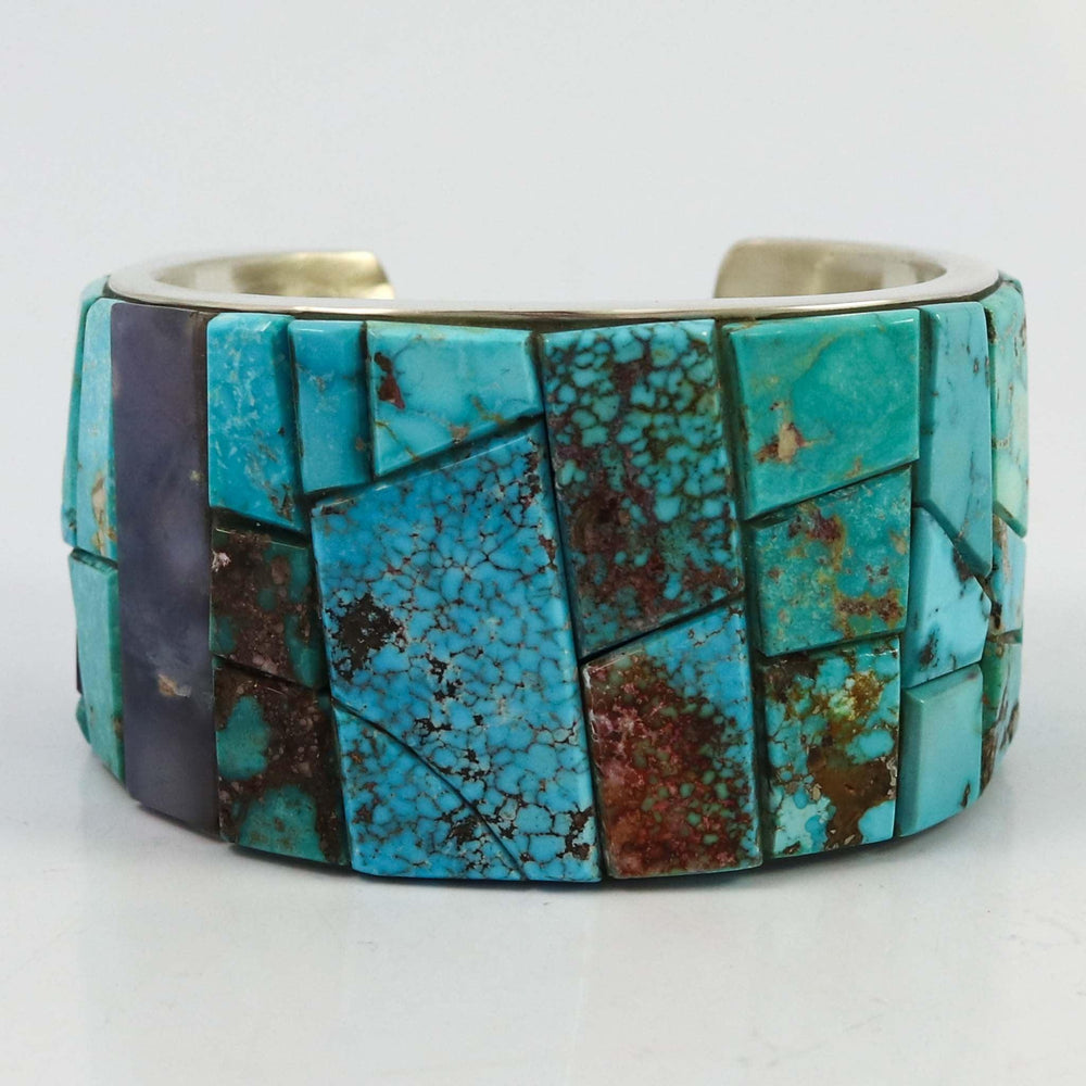 Multi-Stone Inlay Cuff by Na Na Ping - Garland's