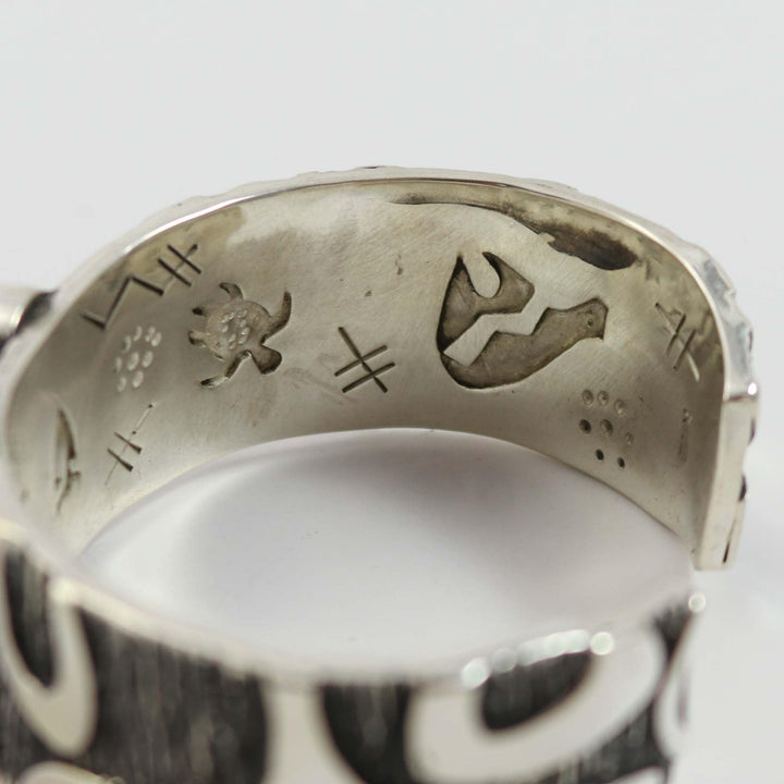 Pilot Mountain Turquoise Cuff by Kee Yazzie - Garland's