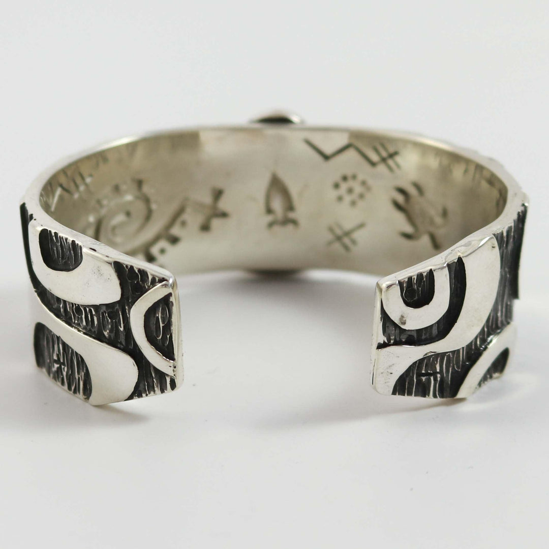 Pilot Mountain Turquoise Cuff by Kee Yazzie - Garland's