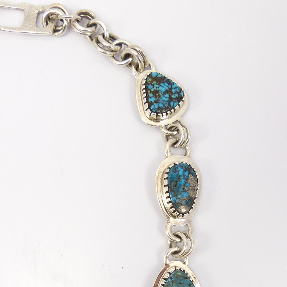 Red Mountain Turquoise Necklace by Lyndon B. Tsosie - Garland's
