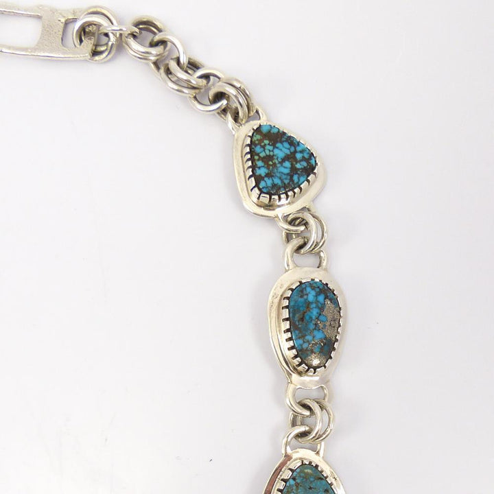 Red Mountain Turquoise Necklace by Lyndon B. Tsosie - Garland's