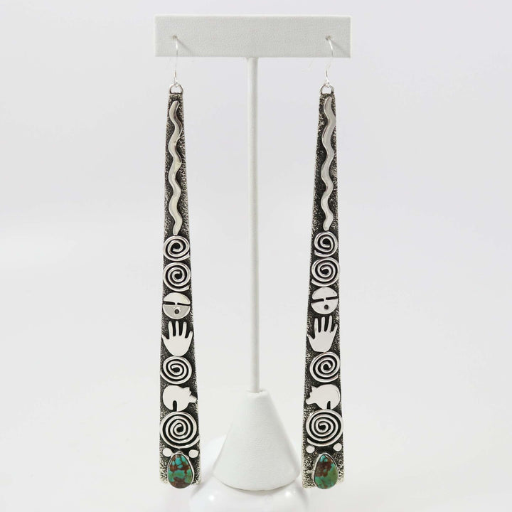 Royston Turquoise Earrings by Alex Sanchez - Garland's