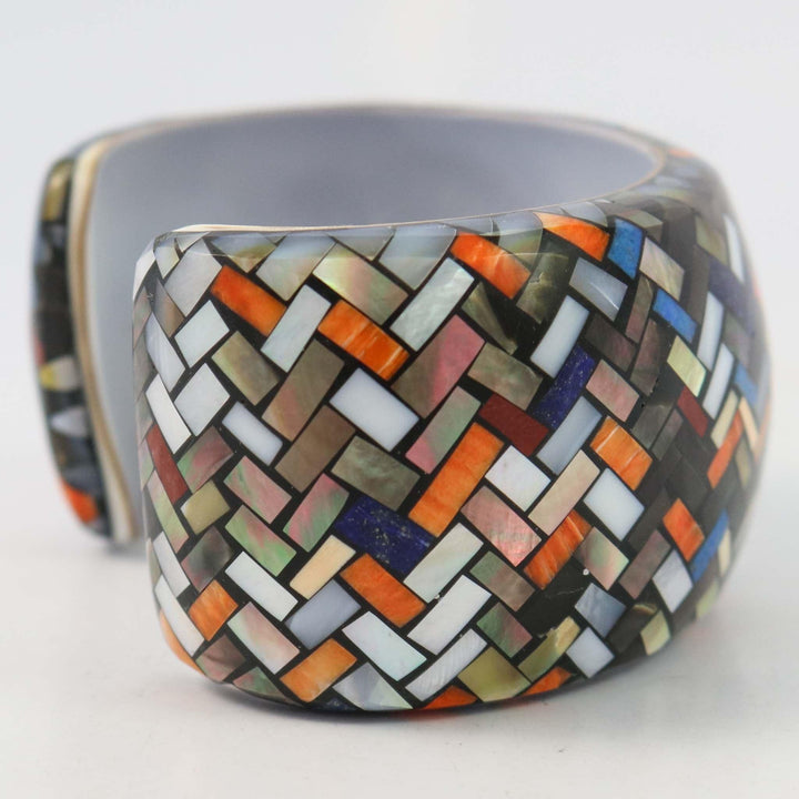 Shell Inlay Cuff by Charlene Reano - Garland's