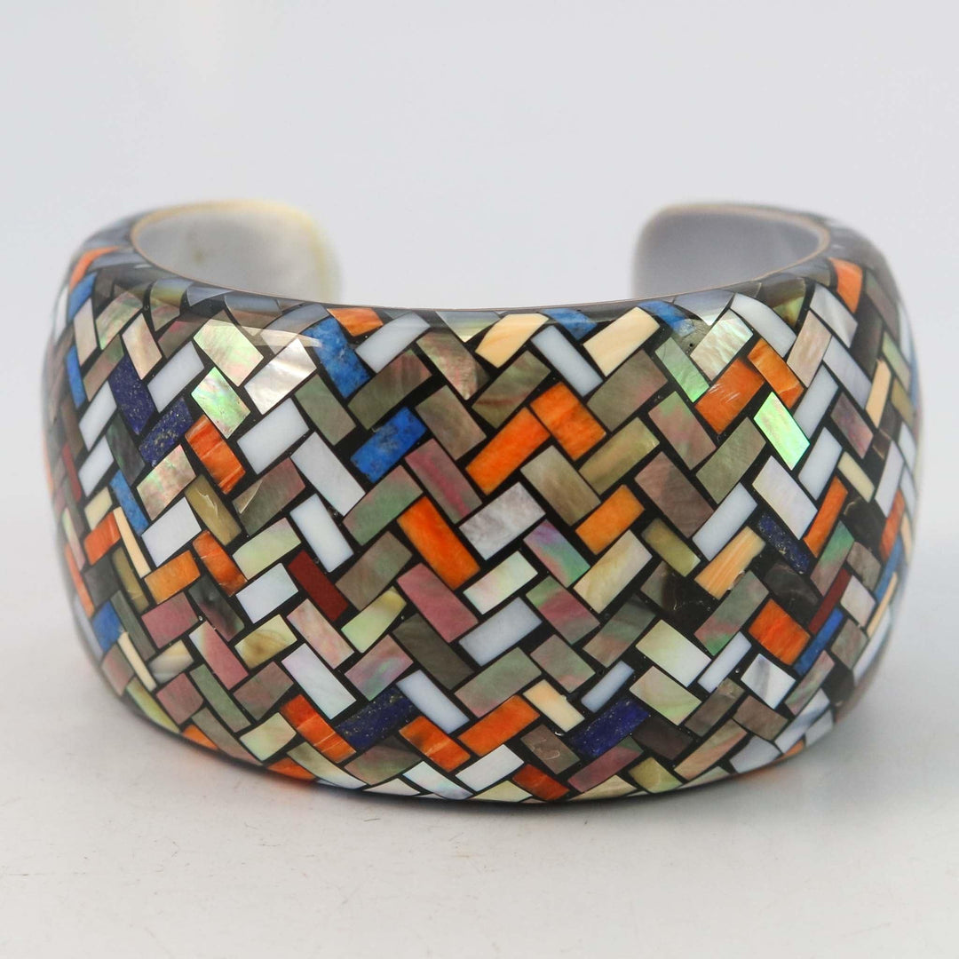 Shell Inlay Cuff by Charlene Reano - Garland's