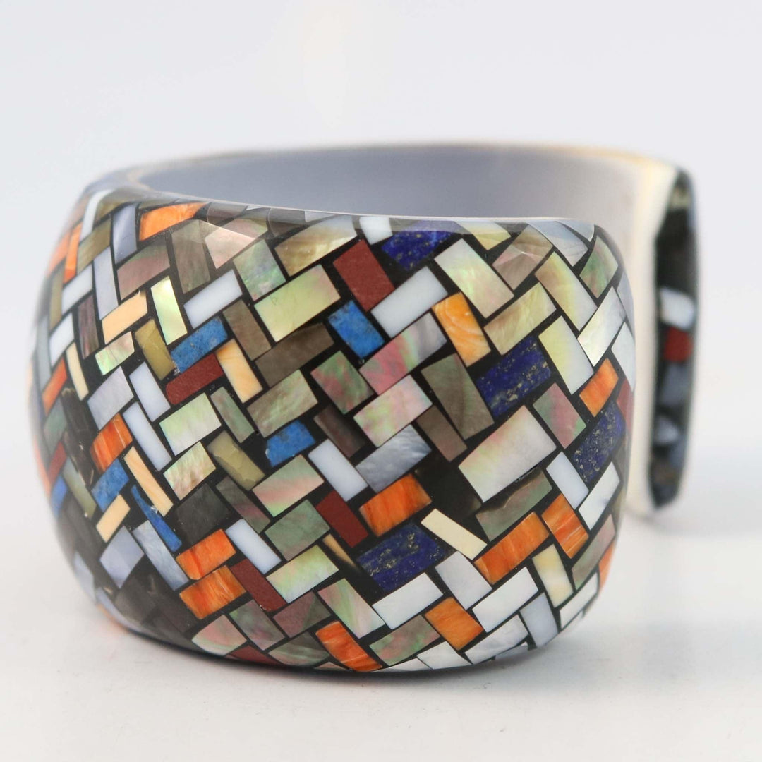 Shell Inlay Cuff by Charlene Reano - Garland's