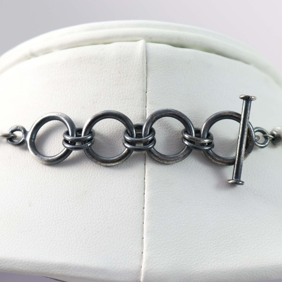 Silver Bead Necklace by Arturo Salazar - Garland's