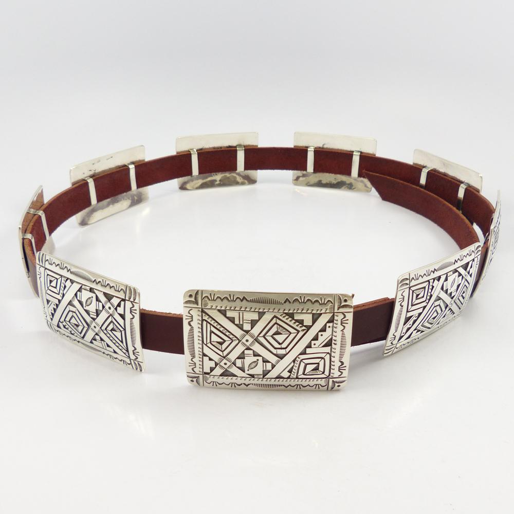 Silver Concha Belt by Peter Nelson - Garland's