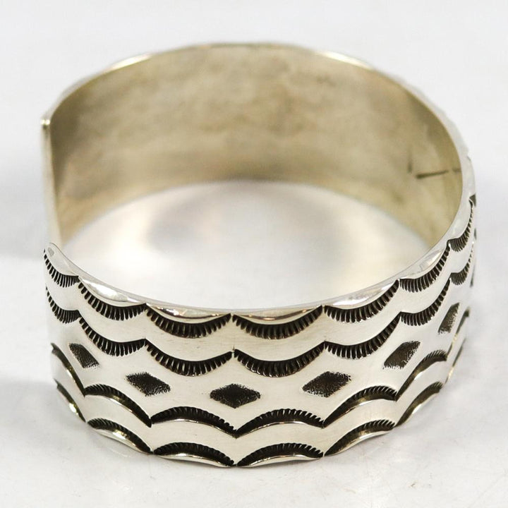 Silver Cuff by Fidel Bahe - Garland's