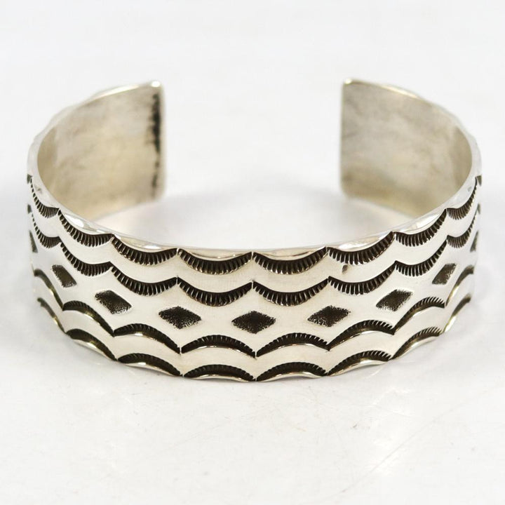 Silver Cuff by Fidel Bahe - Garland's