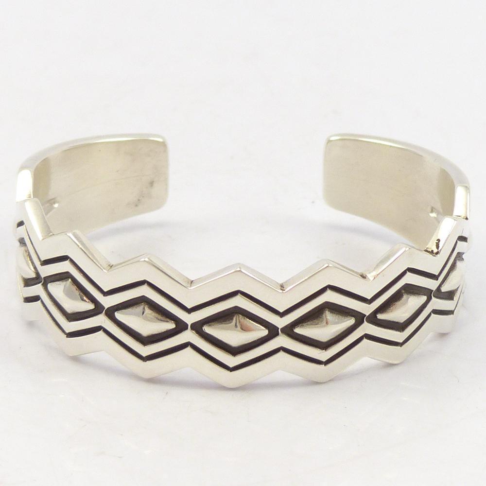 Silver Cuff by Sage Nunez - Garland's
