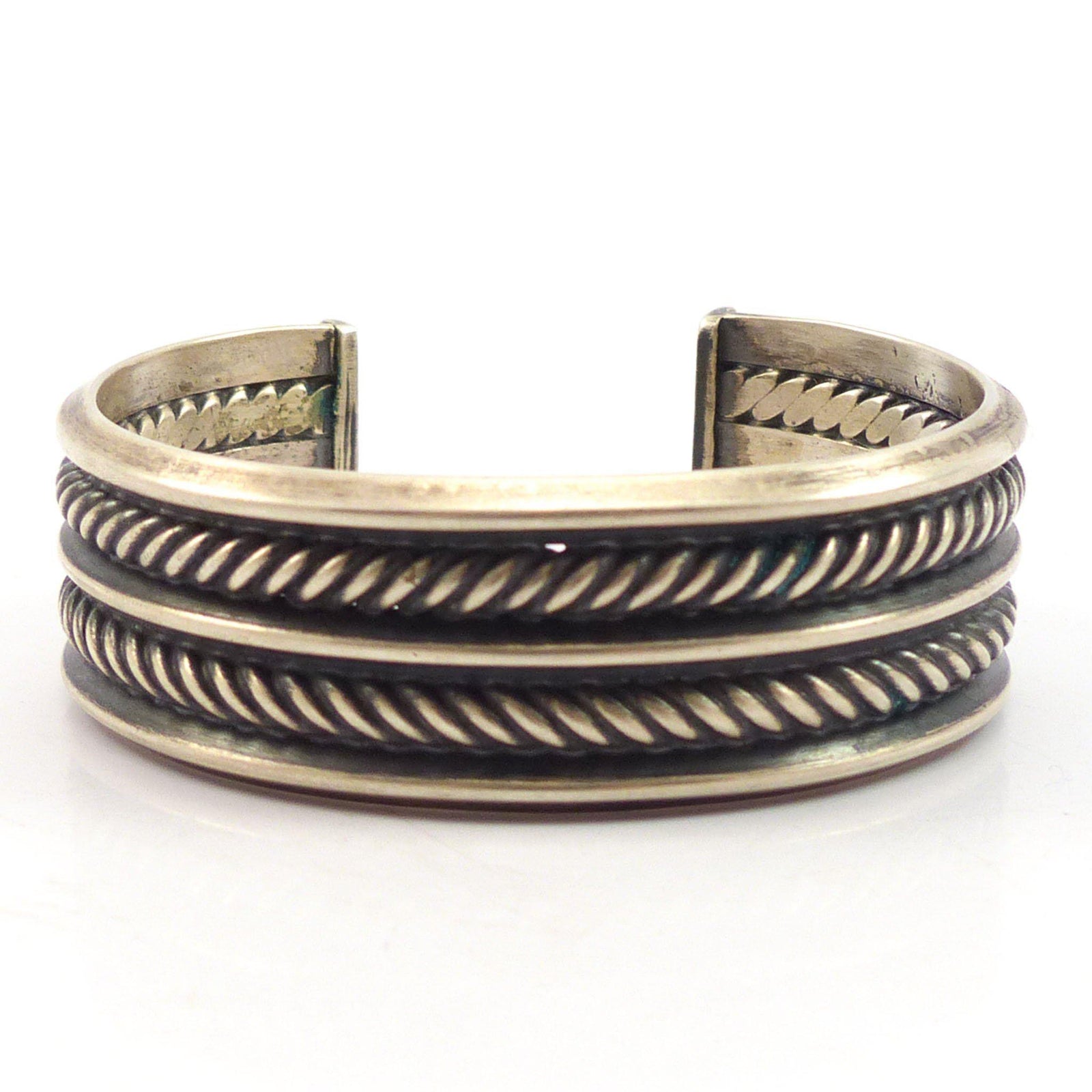 Silver Cuff by Steve Arviso - Garland's