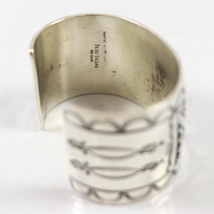 Silver Overlay Cuff by Peter Nelson - Garland's