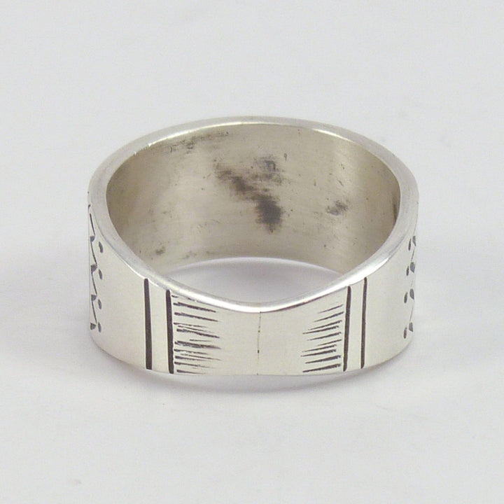 Silver Overlay Ring by Peter Nelson - Garland's