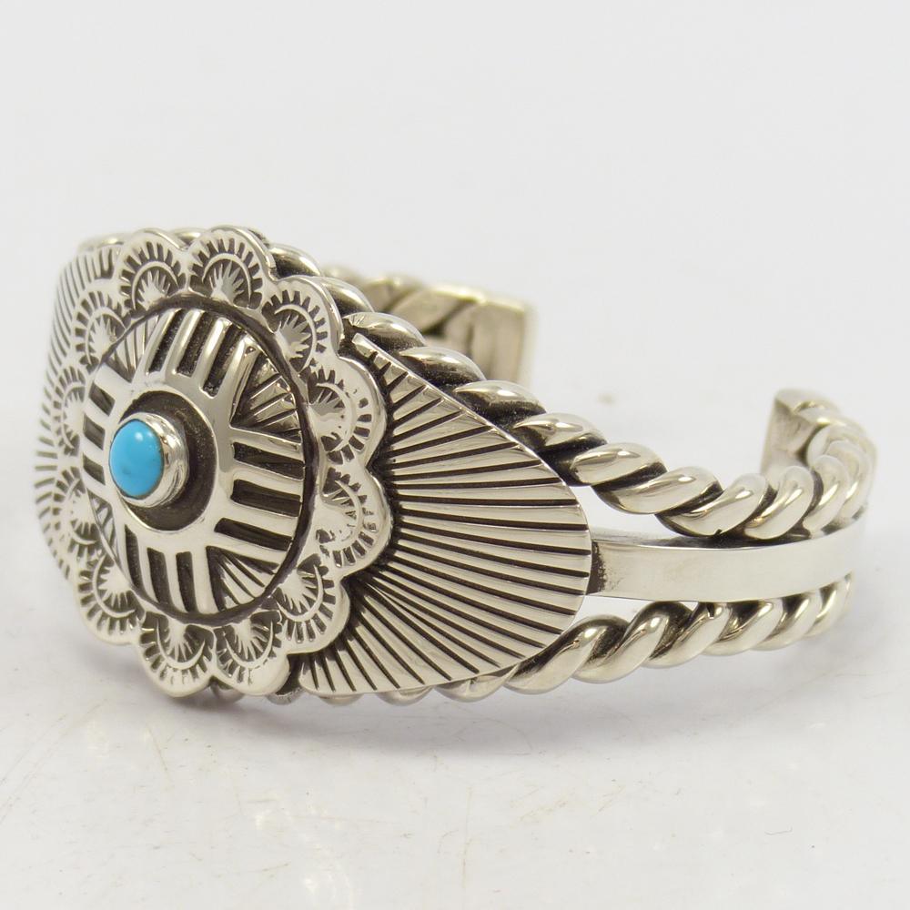 Sleeping Beauty Turquoise Cuff by Allison Lee - Garland's