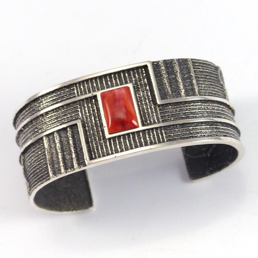 Spiny Oyster Shell Cuff by Carlos Dougi - Garland's