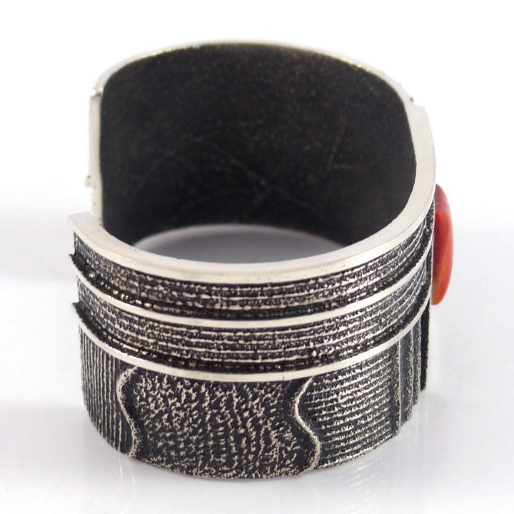 Spiny Oyster Shell Cuff by Carlos Dougi - Garland's
