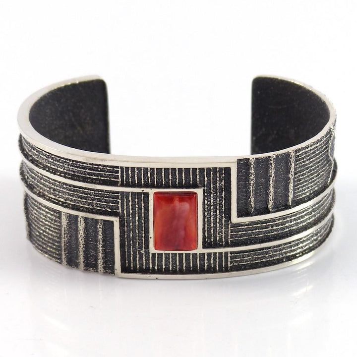 Spiny Oyster Shell Cuff by Carlos Dougi - Garland's