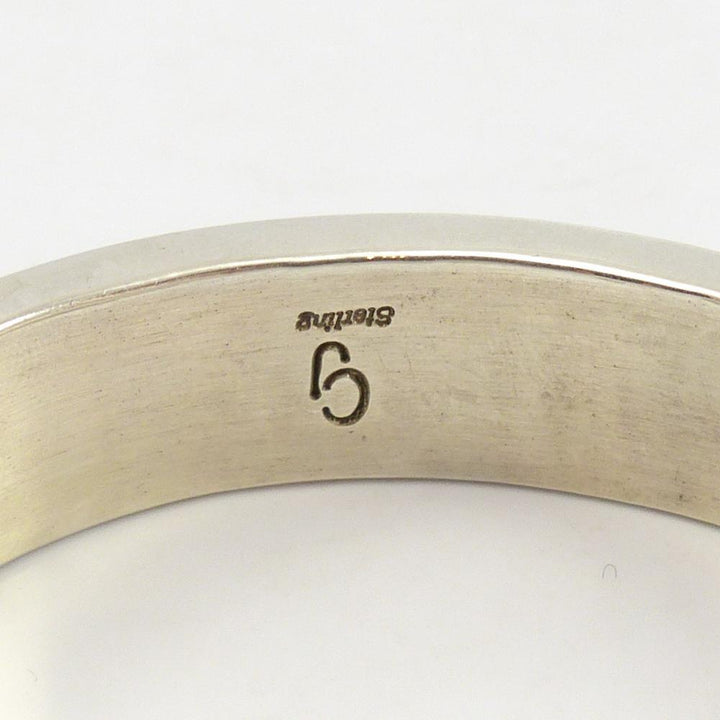 Stamped Silver Cuff by Charlie John - Garland's