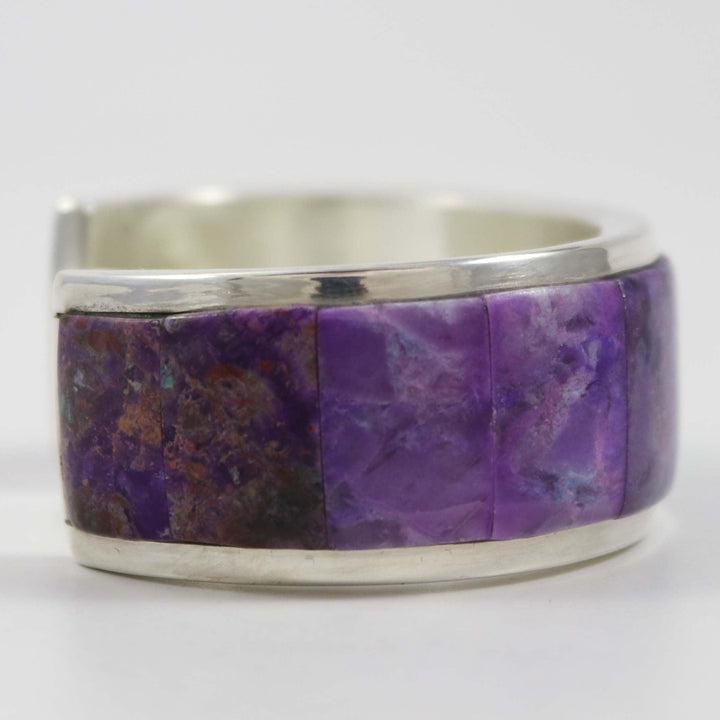 Sugilite and Chrysoprase Cuff by Na Na Ping - Garland's