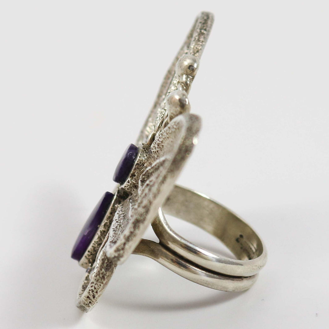 Sugilite Butterfly Ring by Seneca Brosseau - Garland's