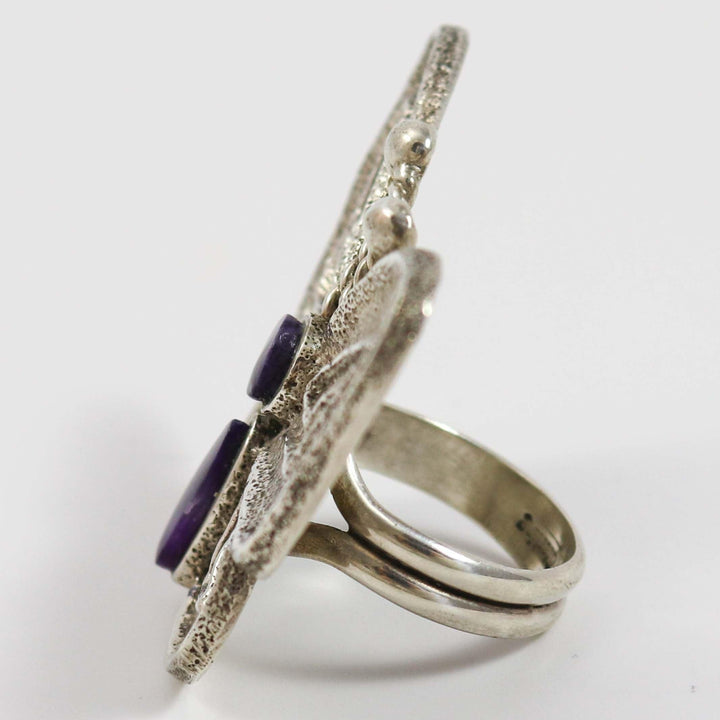 Sugilite Butterfly Ring by Seneca Brosseau - Garland's
