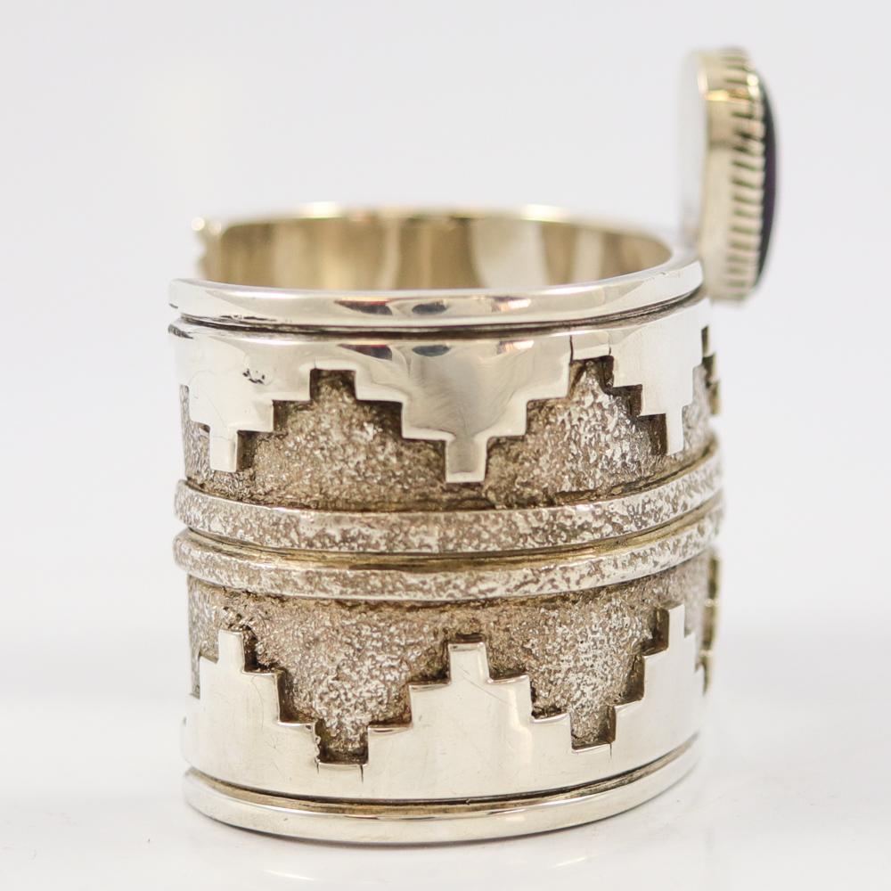 Sugilite Overlay Cuff by Tommy Jackson - Garland's